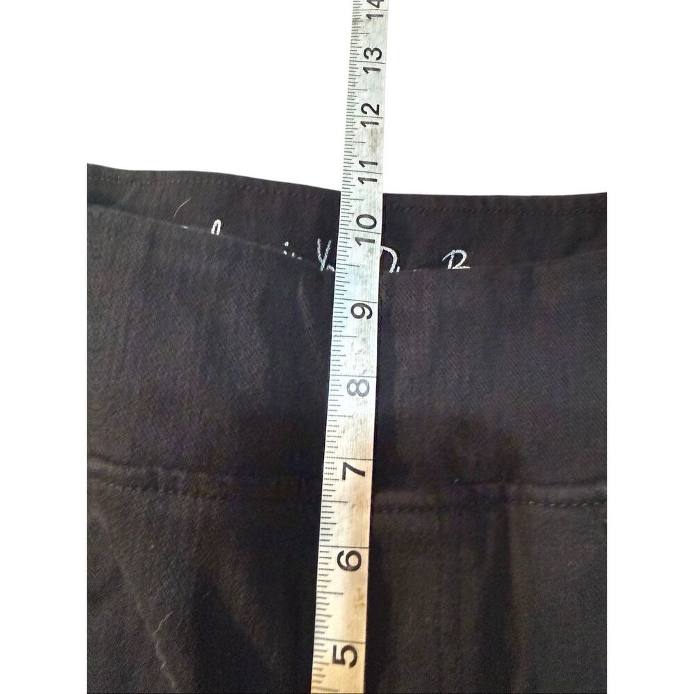 Belle by Kim Gravel Flexibelle Pull On Jeans Black  Sz 6P NWOT - Picture 6 of 8